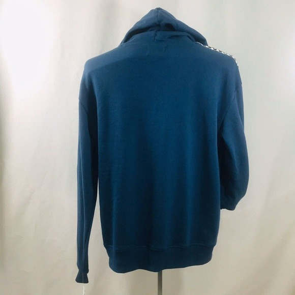 NWT Sovereign Code Los Angeles Full Zip Blue Hoodie Sweat-Shirt Jacket /Large - Picture 2 of 11